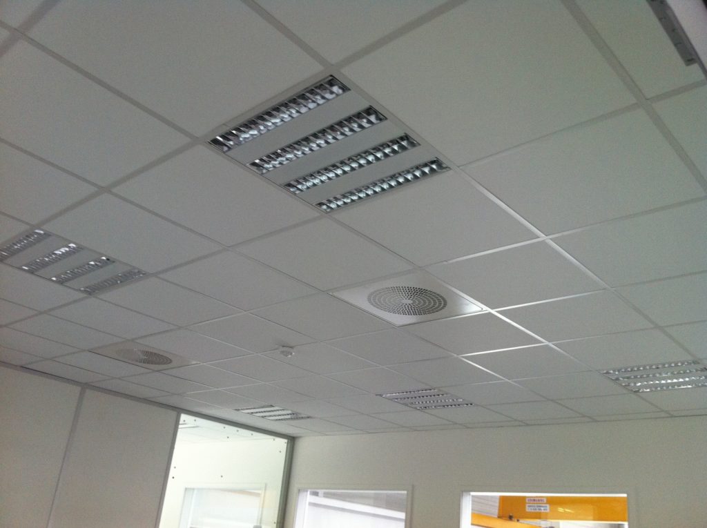 Faux plafond pour bureaux