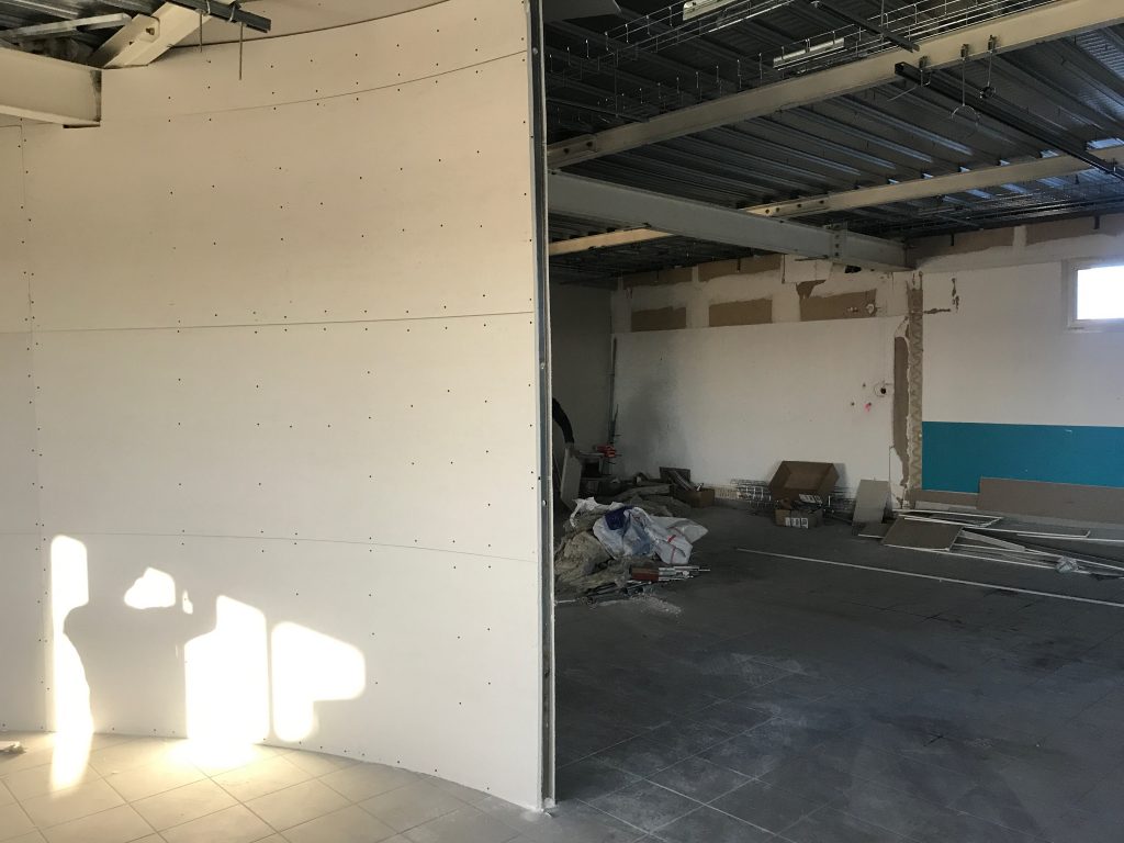 Chantier placo Breizh BTP CR Chantier placo Breizh BTP CR
