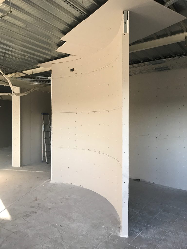 Chantier placo Breizh BTP CR Chantier placo Breizh BTP CR