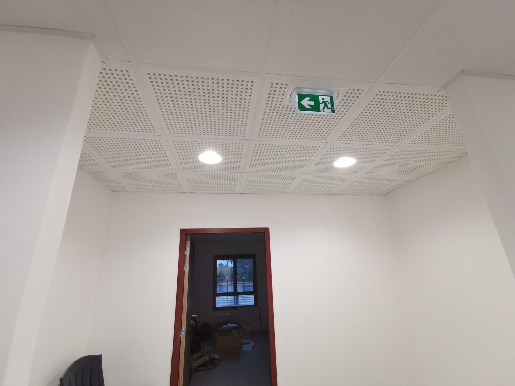 Chantier faux plafond